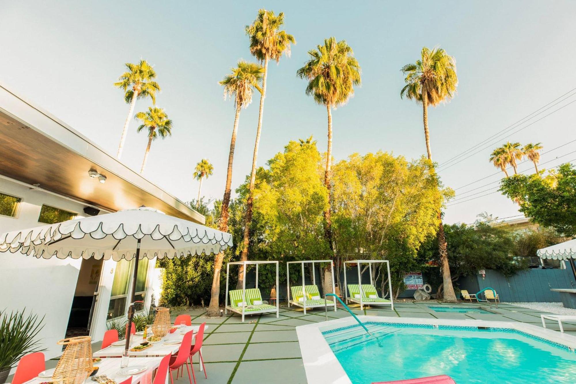 The Wesley Hotel By Avantstay Retro Spacious W Bbq Pool Spa بالم سبرينغس المظهر الخارجي الصورة