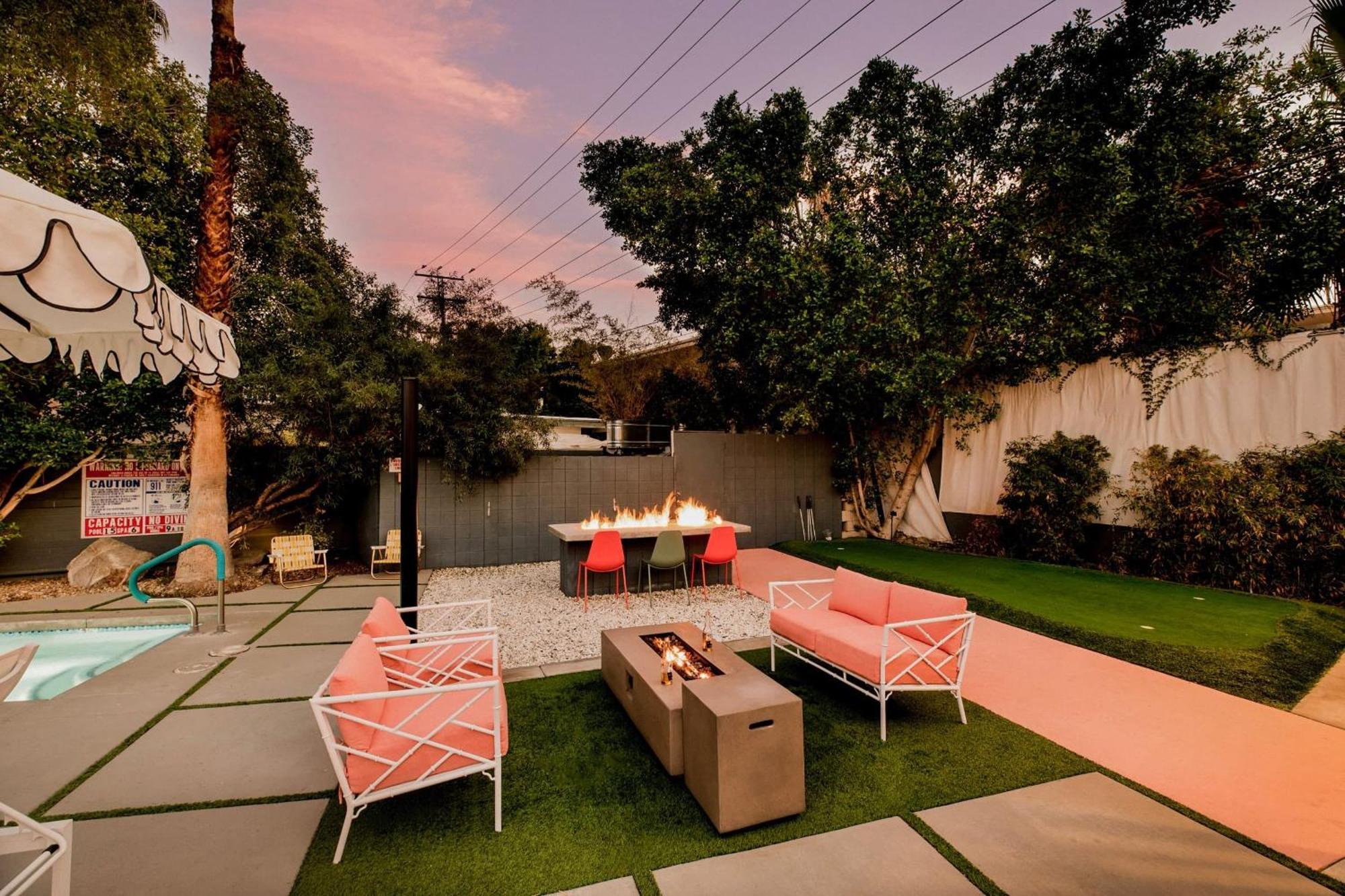 The Wesley Hotel By Avantstay Retro Spacious W Bbq Pool Spa بالم سبرينغس المظهر الخارجي الصورة