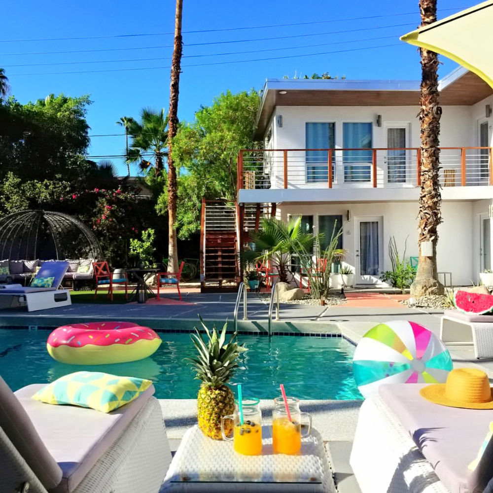 The Wesley Hotel By Avantstay Retro Spacious W Bbq Pool Spa بالم سبرينغس المظهر الخارجي الصورة