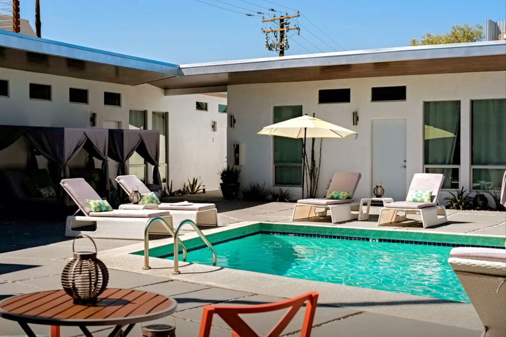The Wesley Hotel By Avantstay Retro Spacious W Bbq Pool Spa بالم سبرينغس المظهر الخارجي الصورة